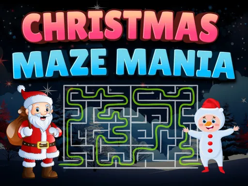 Christmas Maze Mania Cover